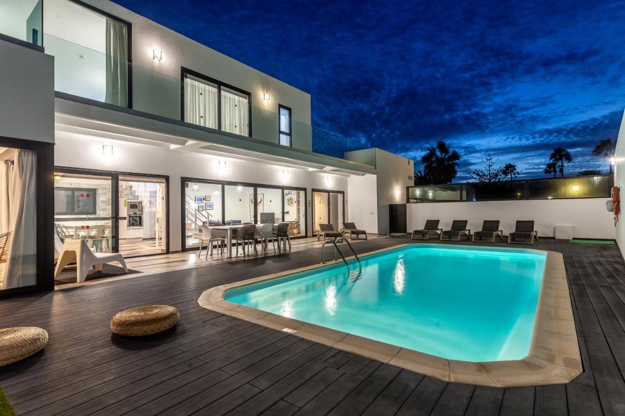 Villa Luxury Azul Private Pool And Bbq Corralejo By Holidays Home Exterior foto